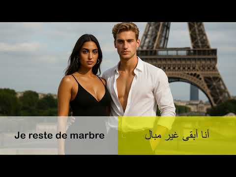 أنا أبقى غير مبال  قلها بالفرنسية