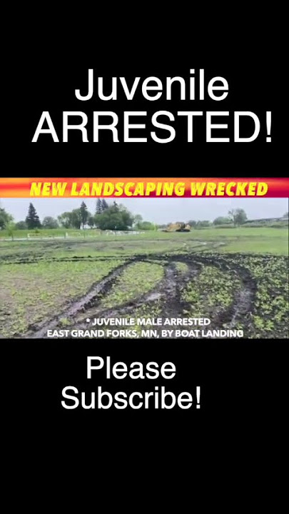BREAKING NEWS: EGF Juvenile Arrested, New Landscaping Wrecked