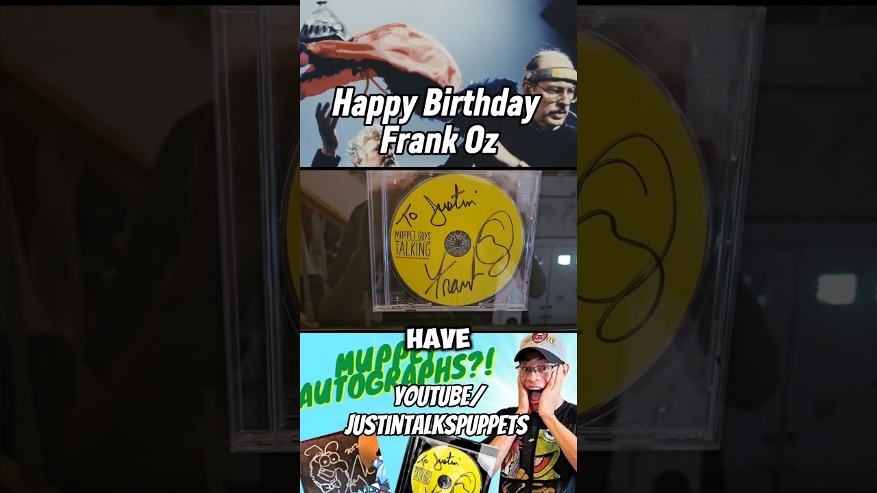 Rare MUPPETS FRANK OZ autograph? 