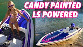 I Built a Hot Rod Jet Boat! 5.3 LS Swap. Candy Paint. Headers. Custom Interior! (Full Build Video)