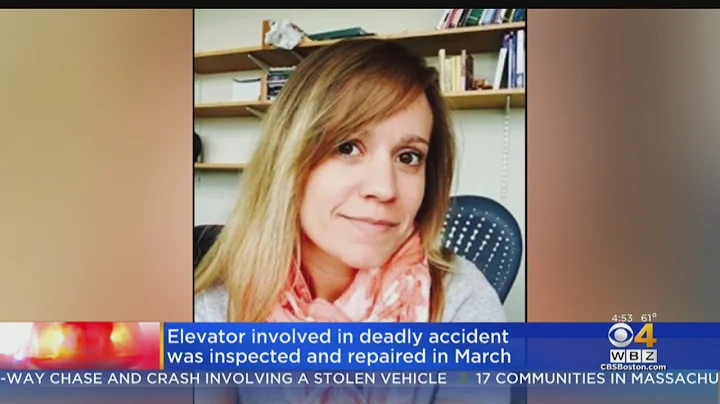 Elevator That Killed BU Lecturer Carrie O'Conner H...
