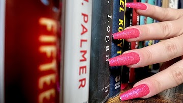 Books x ASMR = 😴 Tapping, Scratching etc.