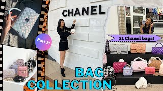 My INSANE Chanel Handbag Collection  PT2 | Chanel 21B to 23P