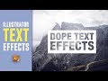 5 COOL WAYS TO ENHANCE TEXT IN ILLUSTRATOR - Illustrator Text Effects - Satori Graphics