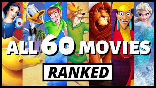 All 60 Animated Disney Movies - RANKED