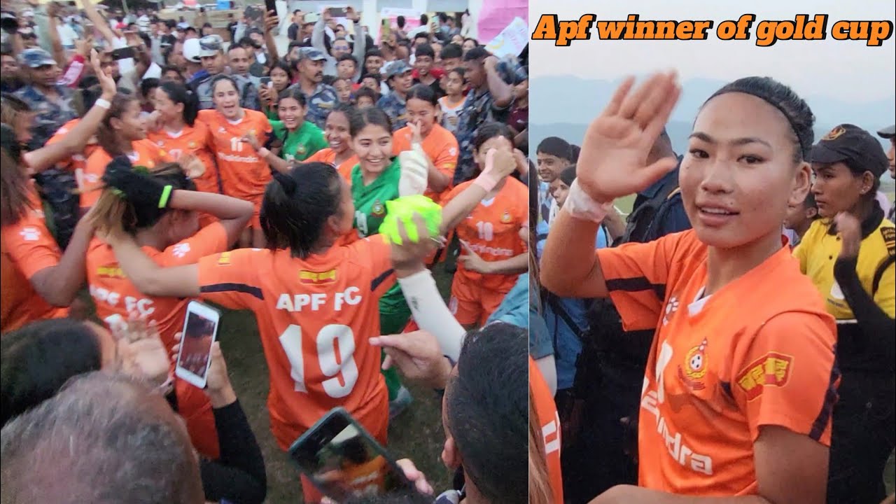 Meeting nepal women football players |Apf vs Npc gold cup  final | #vlog