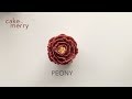 How to pipe a buttercream flower peony