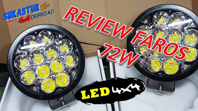 Review: Faro led 25W 7'' Homologado largo alcance - LED4X4 