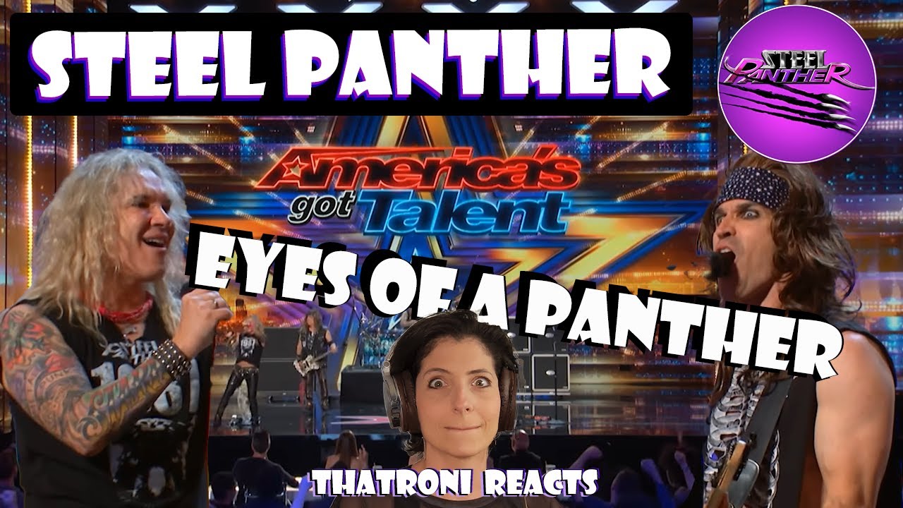Steel Panther Eyes of a Panther LIVE at AGT (Ohhhh! Reaction) YouTube
