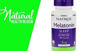 Natrol, Melatonin, Time Release, 5 mg, 100 Tablets