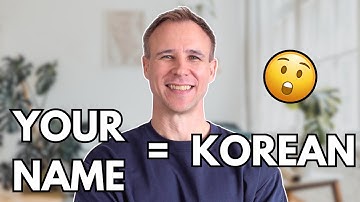 How to Translate and Write Your Name in Korean (Hangeul)
