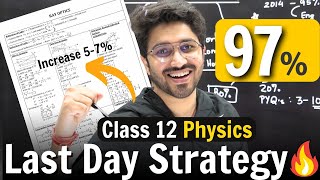 Class 12 Physics Board Exam | Last Day Strategy & Resources - Revision Notes & MCQs