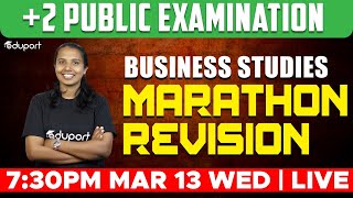 Plus Two Final Exam | Business Studies - Marathon Revision  | Eduport Commerce