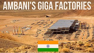 India&#39;s Colossal Gigafactories - Ambani&#39;s Massive Push Towards Green Energy