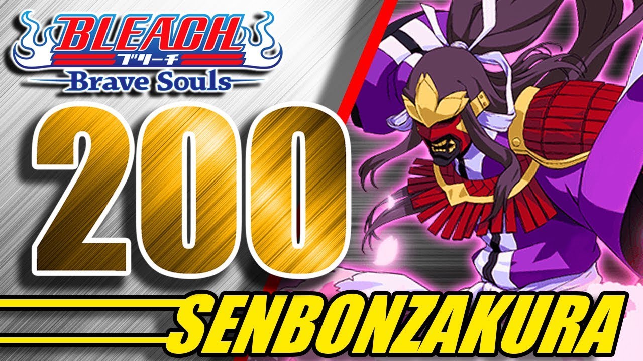Bleach Brave Souls (Character Profile): Senbonzakura level 200