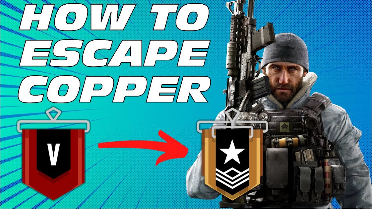 Coper Ignition R6 Skin HOW TO GET OUT OF COPPER IN RAINBOW SIX SIEGE - YouTube
