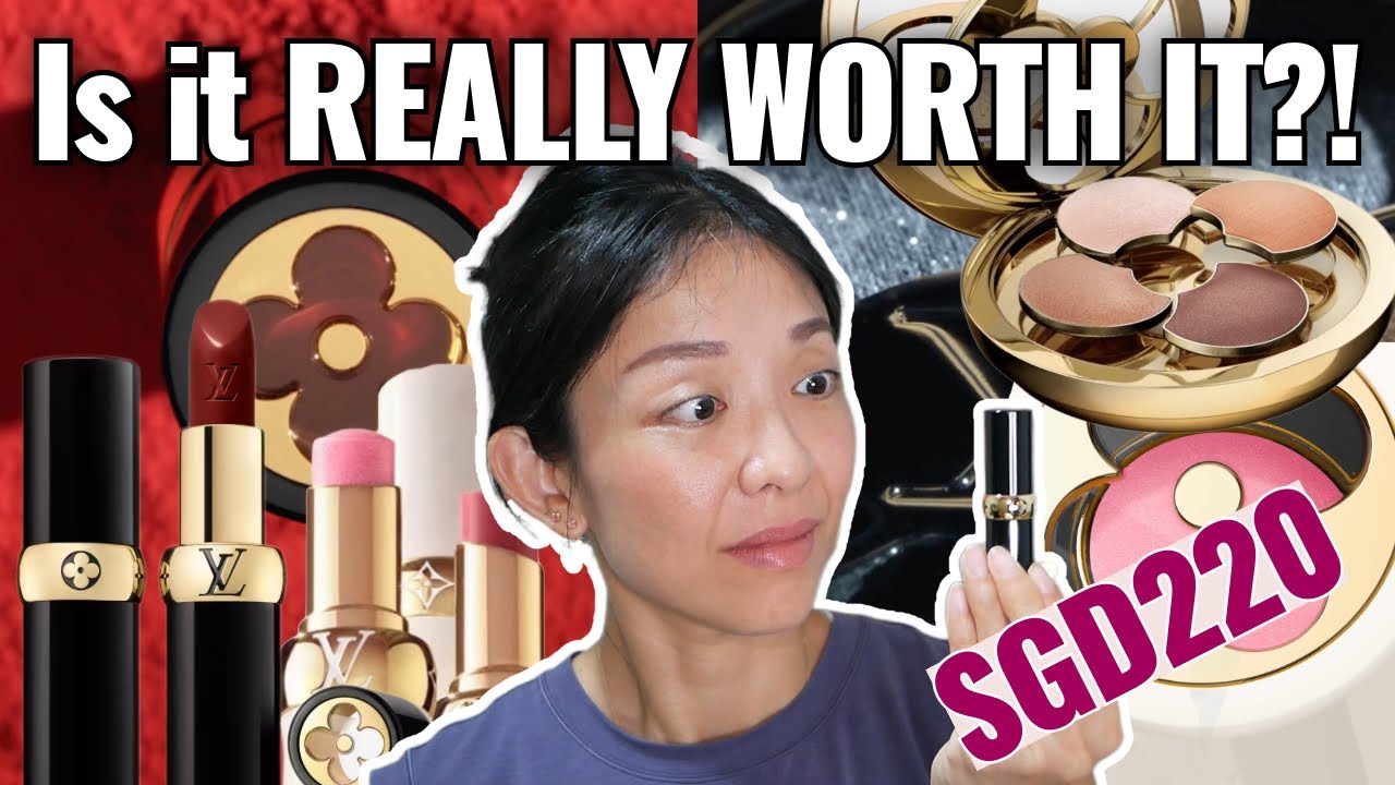 *S$220 for ONE?* Let's Test the Louis Vuitton La Beaute Lipsticks | Kat L