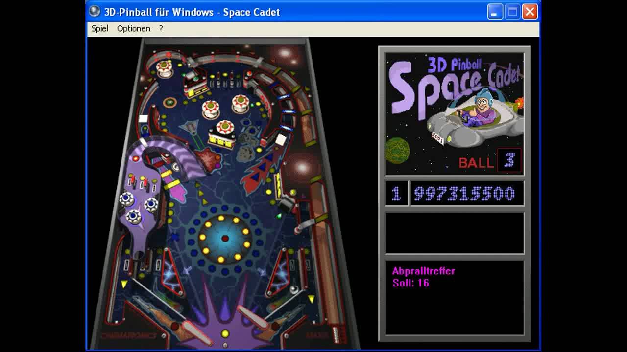 Pinball Windows Record 999.999.999  TO THE END