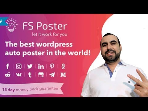 FS Poster auto Wordpress posting tool