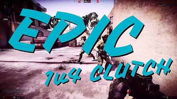Epic 1v4 Clutch & Bomb Plant - Counter Strike: Global Offensive