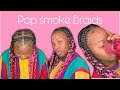 HOW TO: Pop smoke braids #popsmokebraids