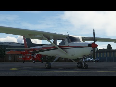 Walkaround and basic airmanship in the Cessna 152 in Microsoft Flight Simulator