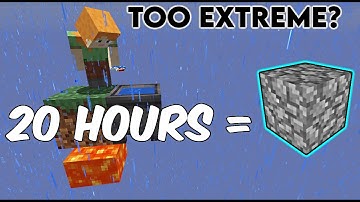 20 hours just for COBBLE? [ProtoSky] EXTREME Nether Skyblock Ep.3