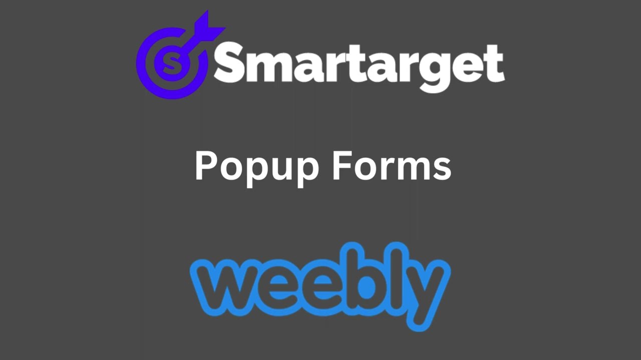 How to add Popup Forms on your Weebly website [Tutorial]
