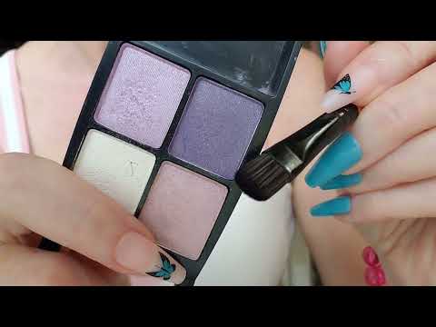 asmr doing your makeup in 1 minute 💄😴