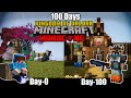 Survived 100 Days THE KINGDOM OF DALDAR in Minecraft Hardcore| (हिंदी)
