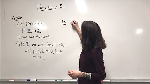 Math Reasoning: Introduction to functions (Full lecture)