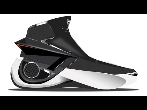 nike futuristic trainers