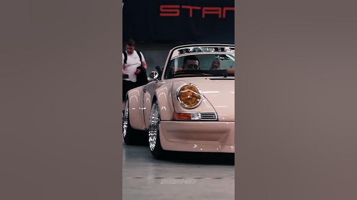 Wide body master Kei Nakai RWB Porsche 964 modification