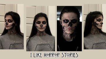 Tate Langdon Makeup Tutorial (American Horror Story)
