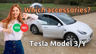 Tesla Model Y accessories  Which are essential & which can you do without?