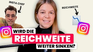 Instagram Algorithmus Insights von Adam Mosseri 🤫 wird die Reichweite weiter sinken? 🤔