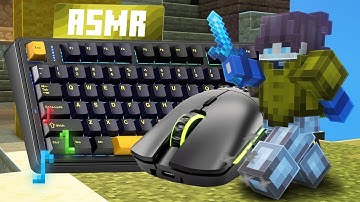 BEDWARS ASMR KEYBOARD + MOUSE SOUNDS | AGERAPVP CLUB