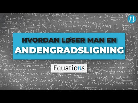 Video: Hvordan skriver man en andengradsligning i C++?