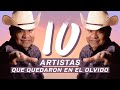 10 ARTISTAS MEXICANOS QUE QUEDARON EN EL OLVIDO