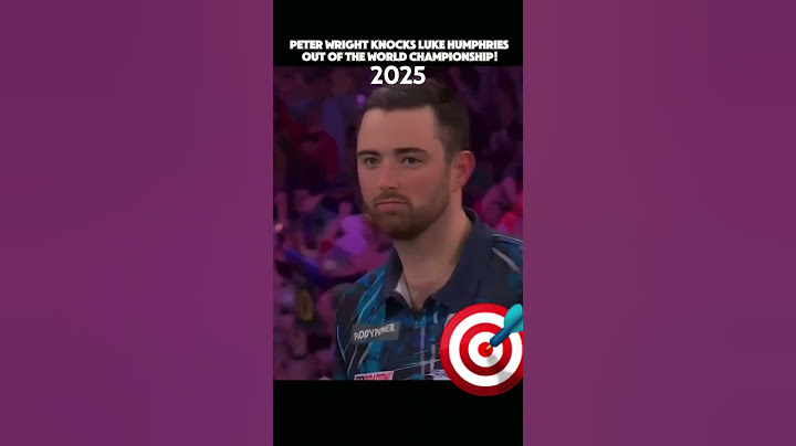 Peter Whrite knocks out former champion Luke Humphries!!! #darts #worldchampion #worldchampionship