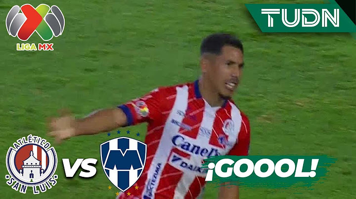 ¡GOLAZO! Chávez y el gol de su vida | Atl. San Luis 2-1 Monterrey | Liga Mx -AP2024 - Semifinal IDA