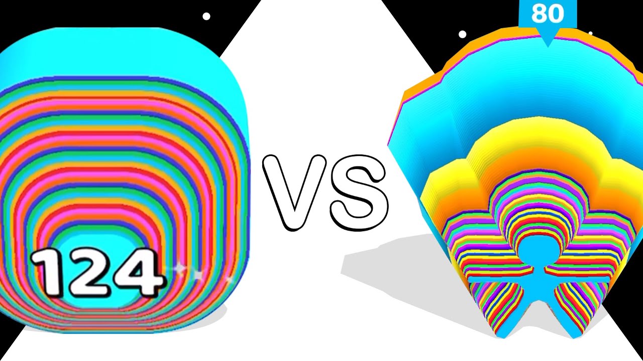 Layer Runner VS Smash Runner: ASMR Gameplay (Max Level)