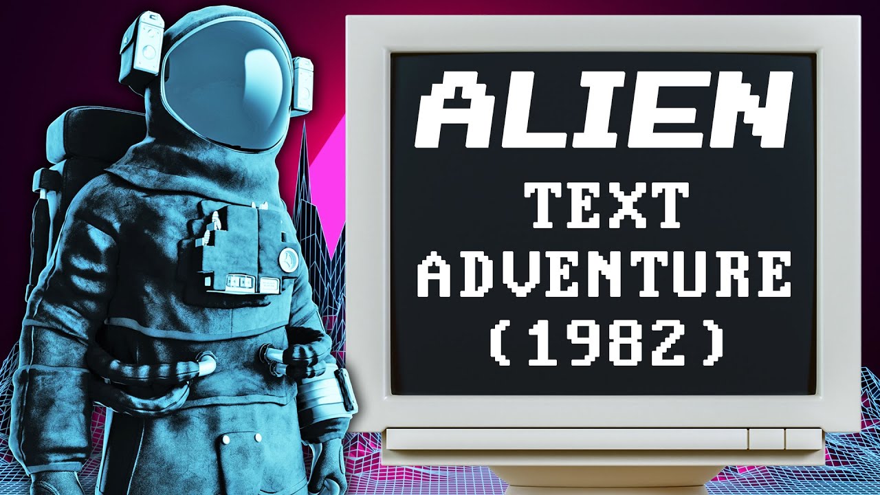 Alien | 1982 DOS Text Adventure | Longplay (No Commentary) - YouTube