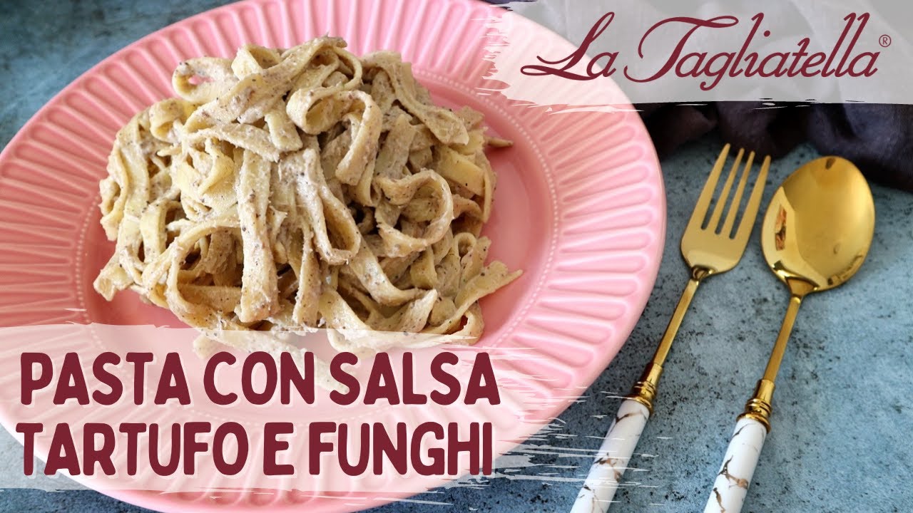 Receta SALSA TAGLIATELLA TARTUFO Tallarines con SALSA DE SETAS Y TRUFA Muy  Fácil - YouTube