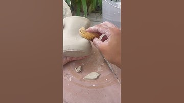 Making an altered mug #pottery #clay #diy #ceramic #art #craft #handmade