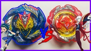 CHO Z VALKYRIE VS REVIVE PHOENIX BEYBLADE BURST BATTLES