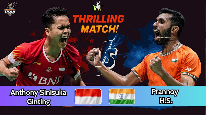 Men's Singles | Anthony Sinisuka Ginting (INA) vs. H.S. Prannoy (IND) | Badminton 2025 Highlight