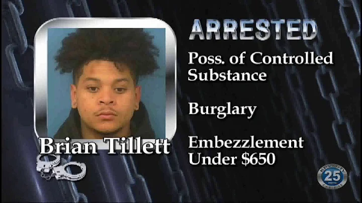 12/14/2018 | NCSO Arrest | Brian Tillett