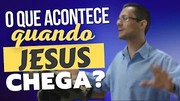 Onde está escrito Jesus chegou?