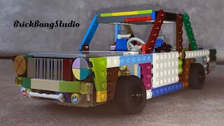 LEGO MULTICOLORED CAR